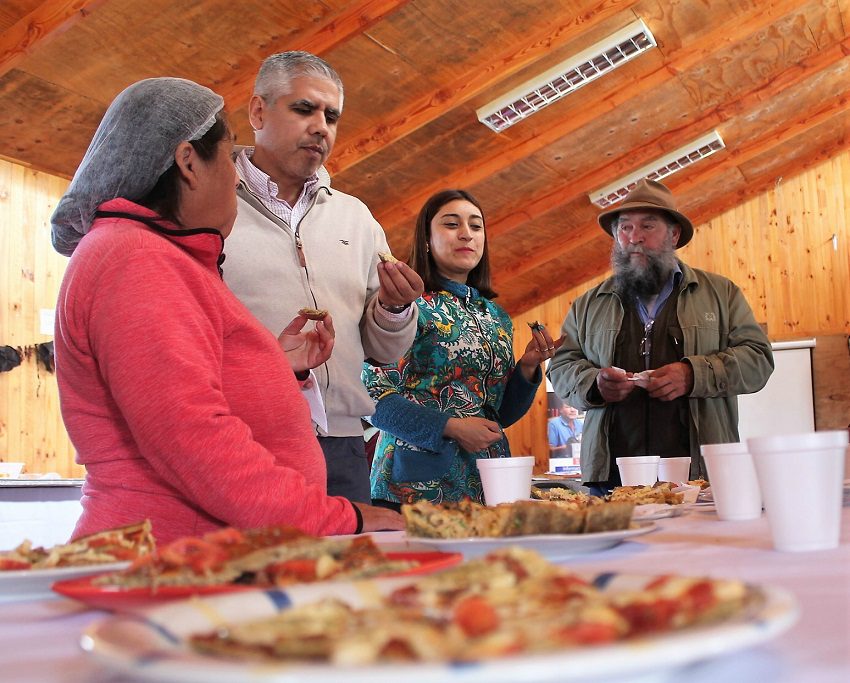 Algueros de Los Muermos producen pan y galletas con harina de cochayuyo