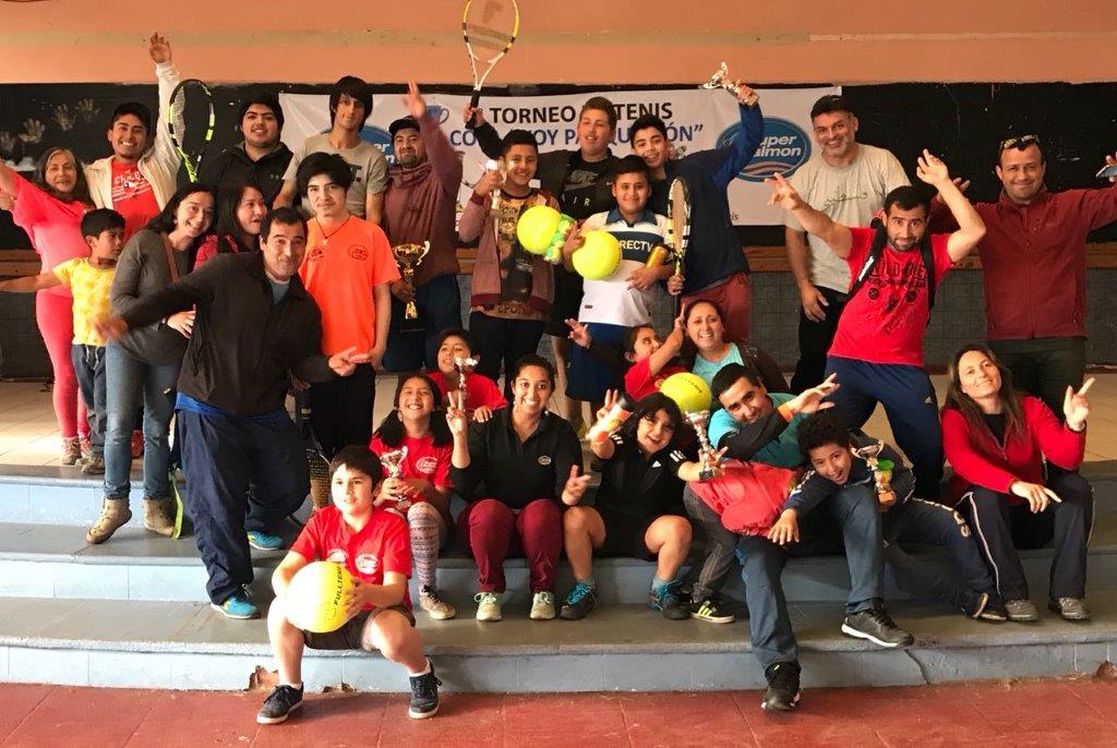 Destacan apoyo tras el 1er Torneo de Tenis “Copa Voy pa´ Quellón”