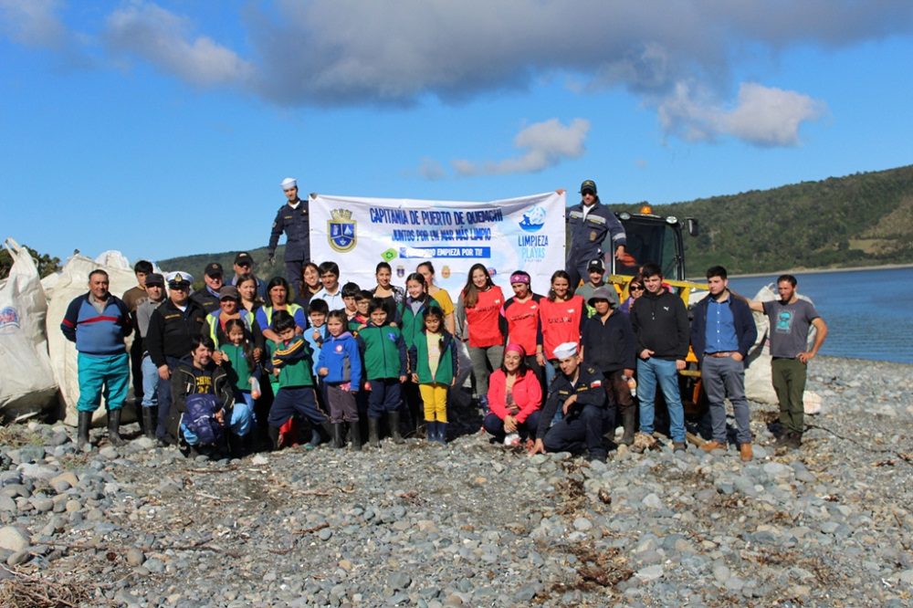 Isla Cheñiao fue beneficiada con operativo de limpieza de playa