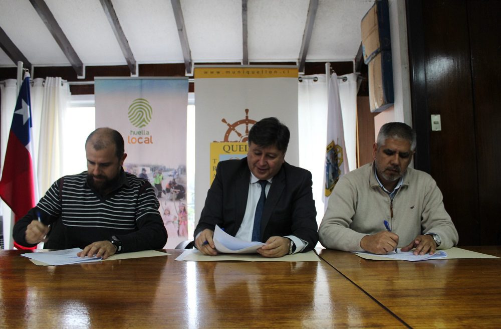 Municipios chilotes firman convenio de colaboración con Fundación Chinquihue y Huella Local