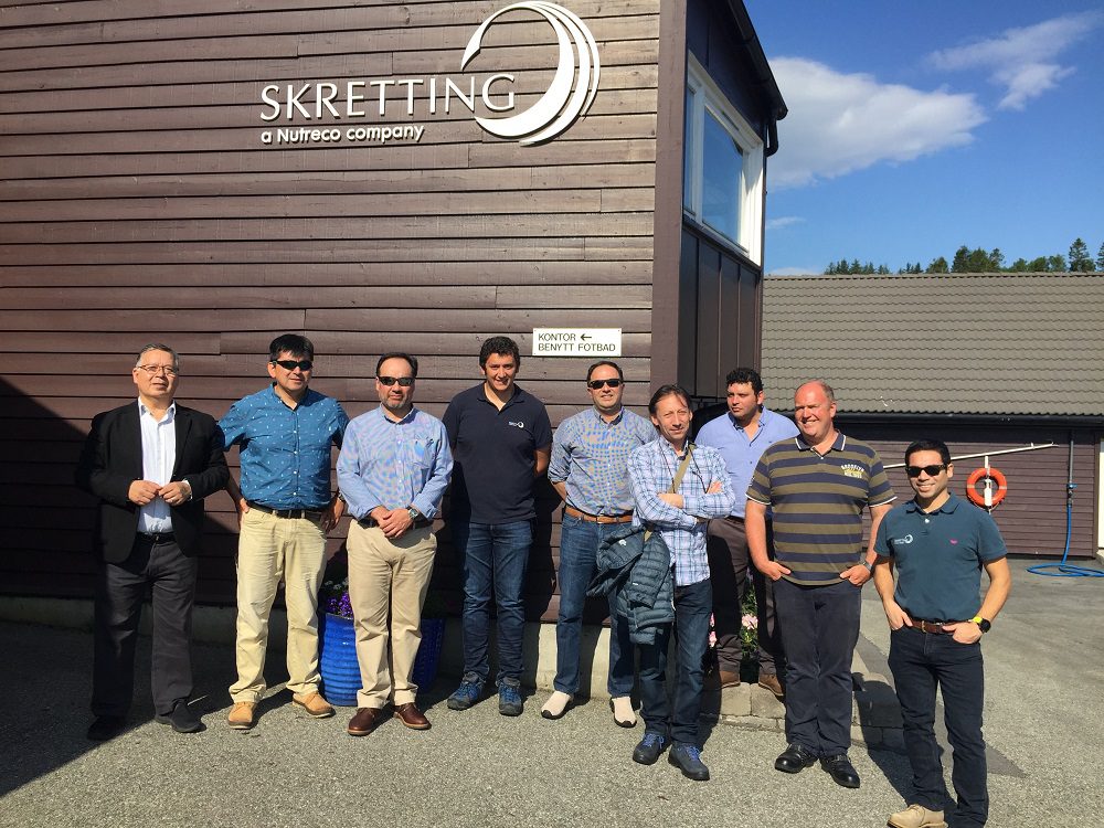 Skretting y Cooke Aquaculture Chile realizan gira técnica a Noruega