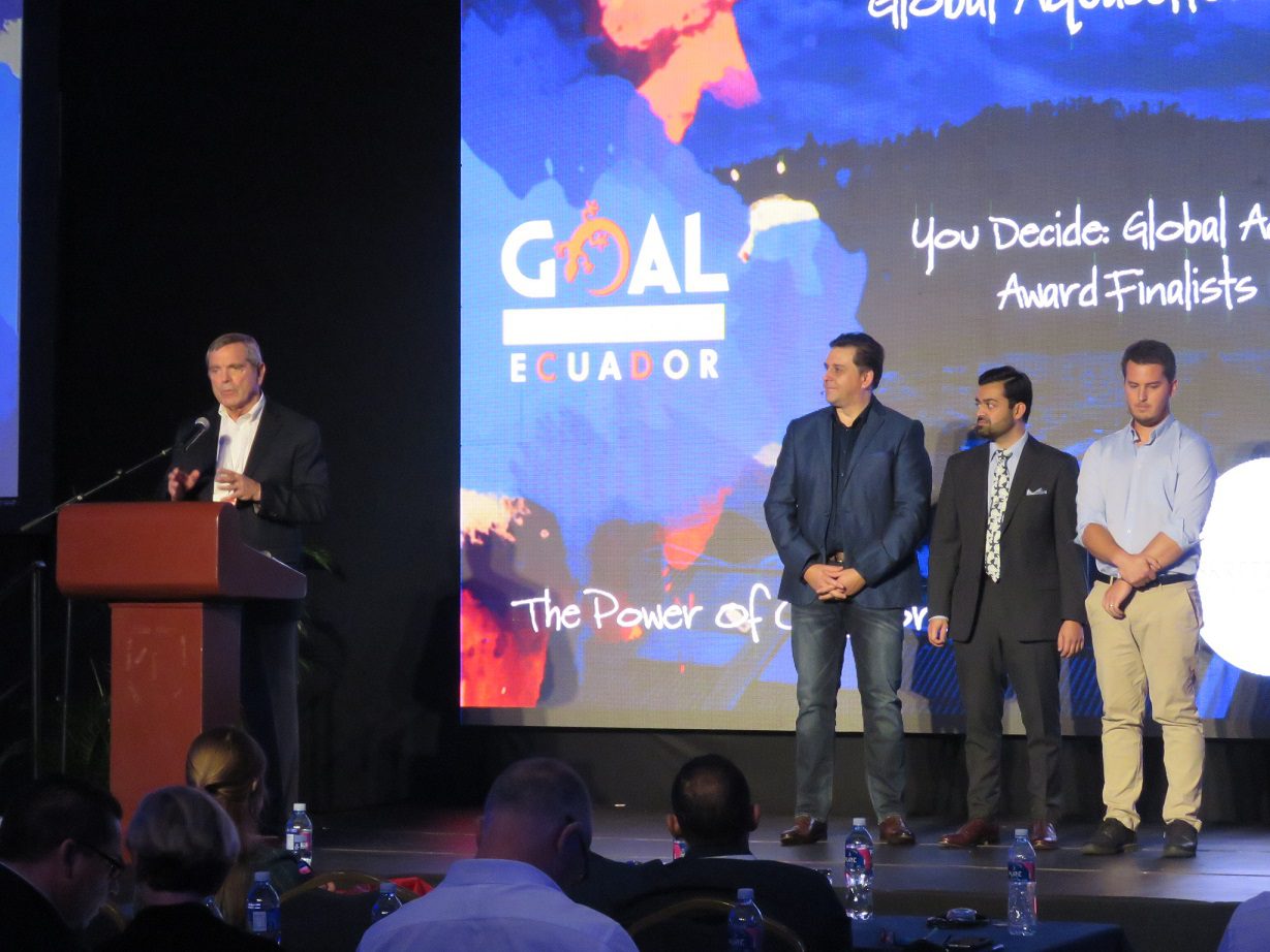 Empresa chilena fue premiada en concurso de innovación de la Conferencia GOAL 2018