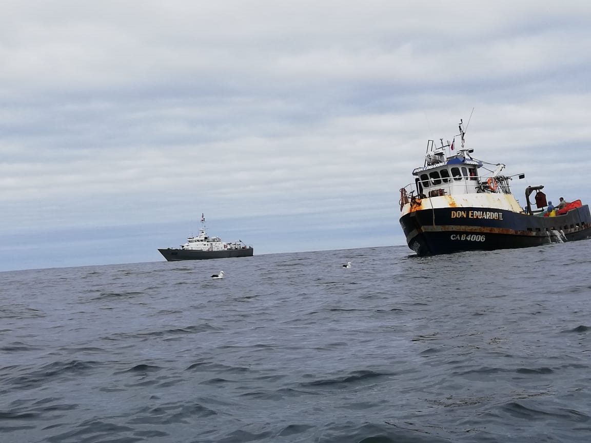 Autoridad Marítima decomisa 5.600 unidades de centolla extraídas sin autorización de pesca