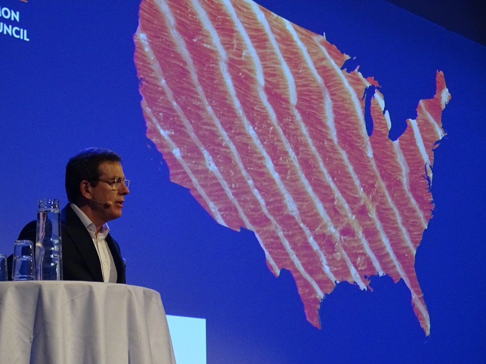 Gerente de Camanchaca expuso en Noruega las oportunidades del mercado de EE.UU. para el salmón