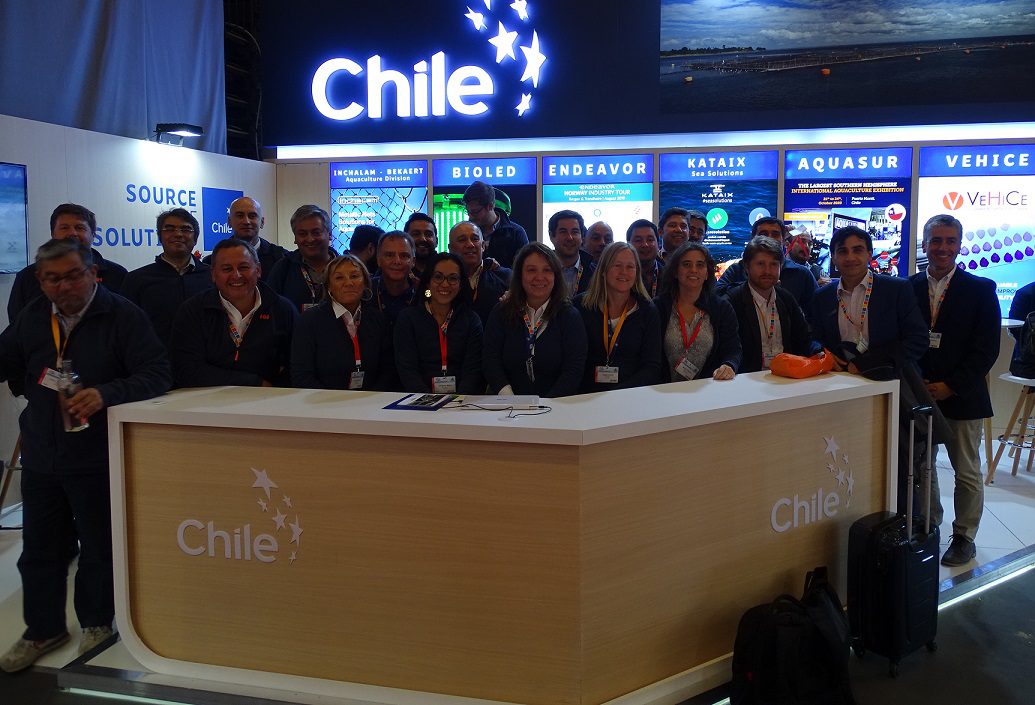 Chilenos comienzan a cerrar exitosa participación en la edición 2019 de la feria Aqua Nor