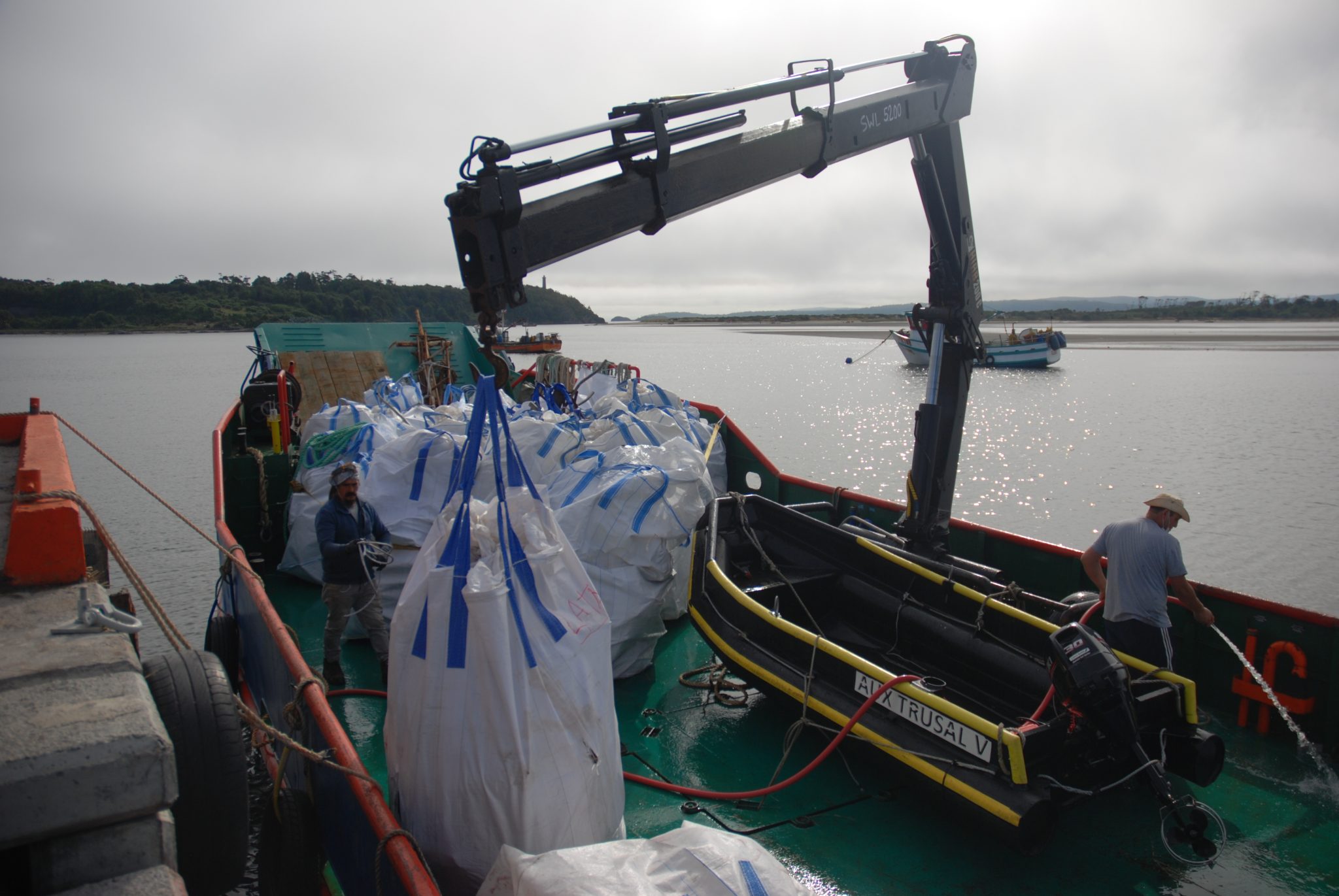 Realizan importante recuperación del borde costero en Chiloé