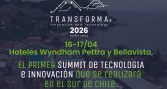 Puerto Varas se prepara para recibir Transforma 2026, summit de innovación y tecnología