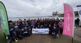 Puerto Montt reúne a empresas y estudiantes en limpieza de Playa Pelluco
