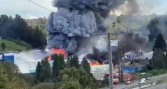 Violento incendio industrial afectó instalaciones de planta Gelymar Chile